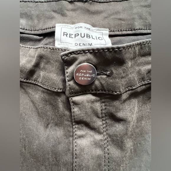 For The Republic Denim - For The Republic Woven Jeans Pants in Ash 8/28